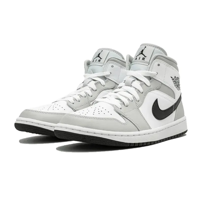 Air Jordan 1 Mid Light Smoke Grey (W)
