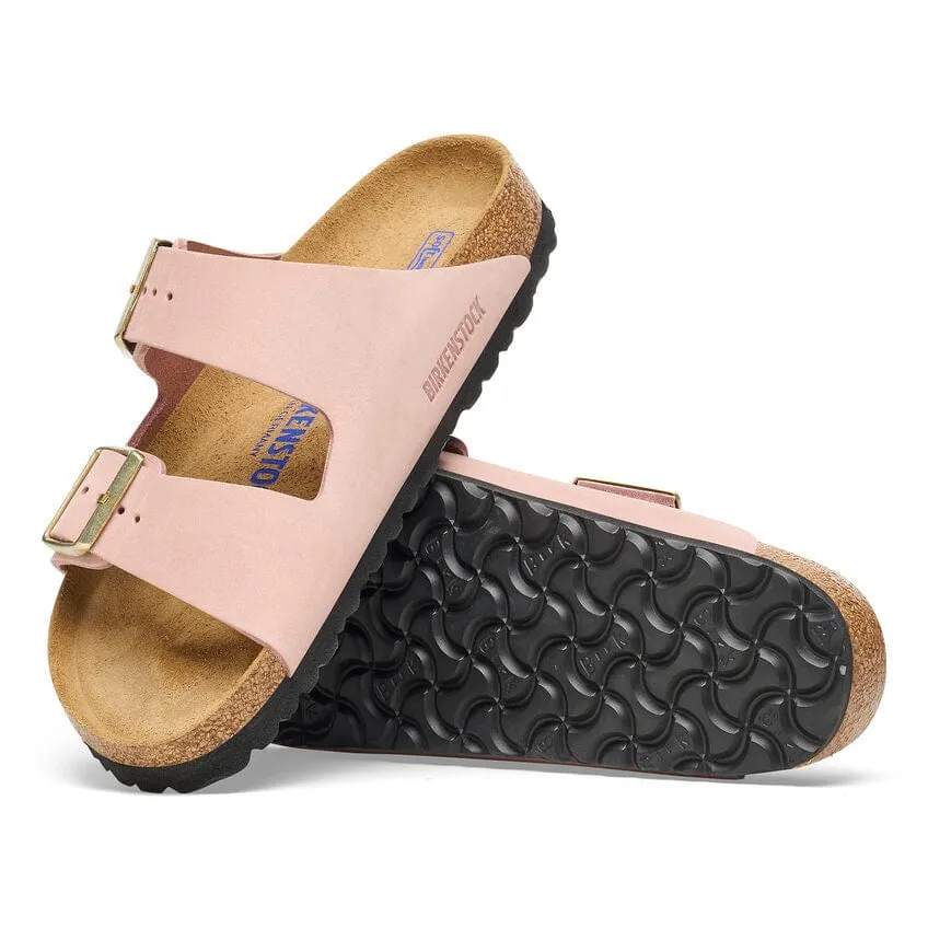 Birkenstock Arizona Sandals (Soft Footbed)- Soft Pink