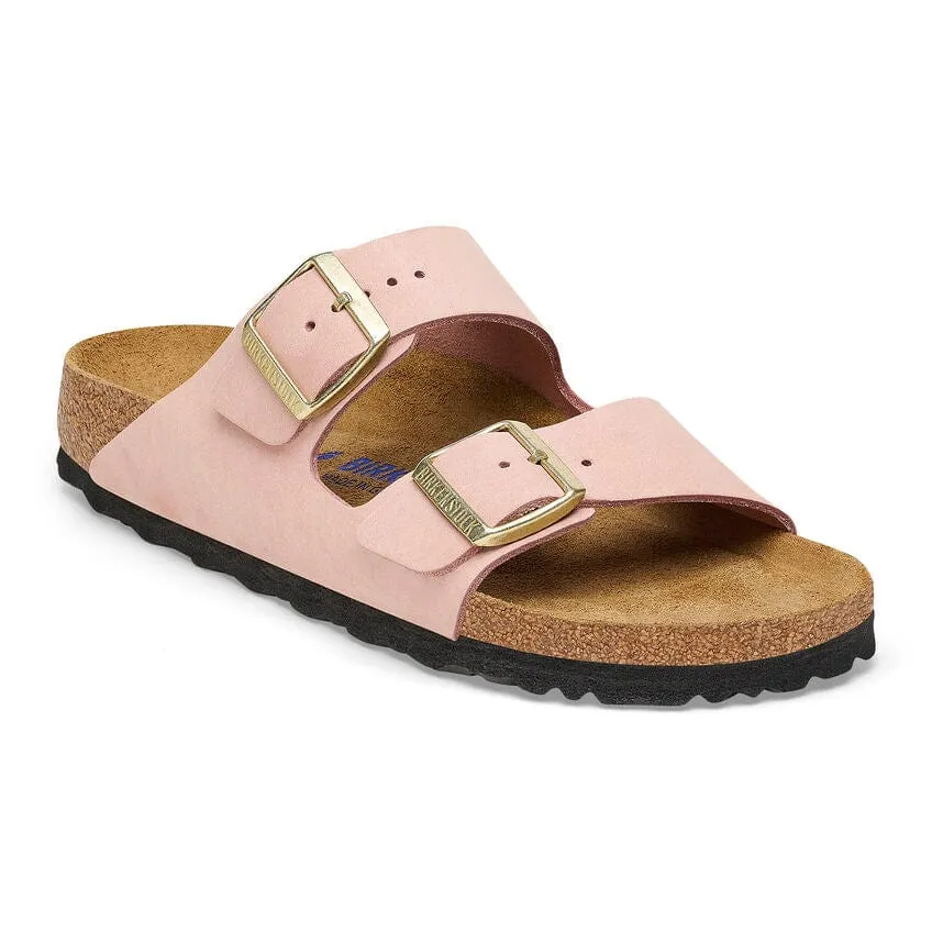 Birkenstock Arizona Sandals (Soft Footbed)- Soft Pink
