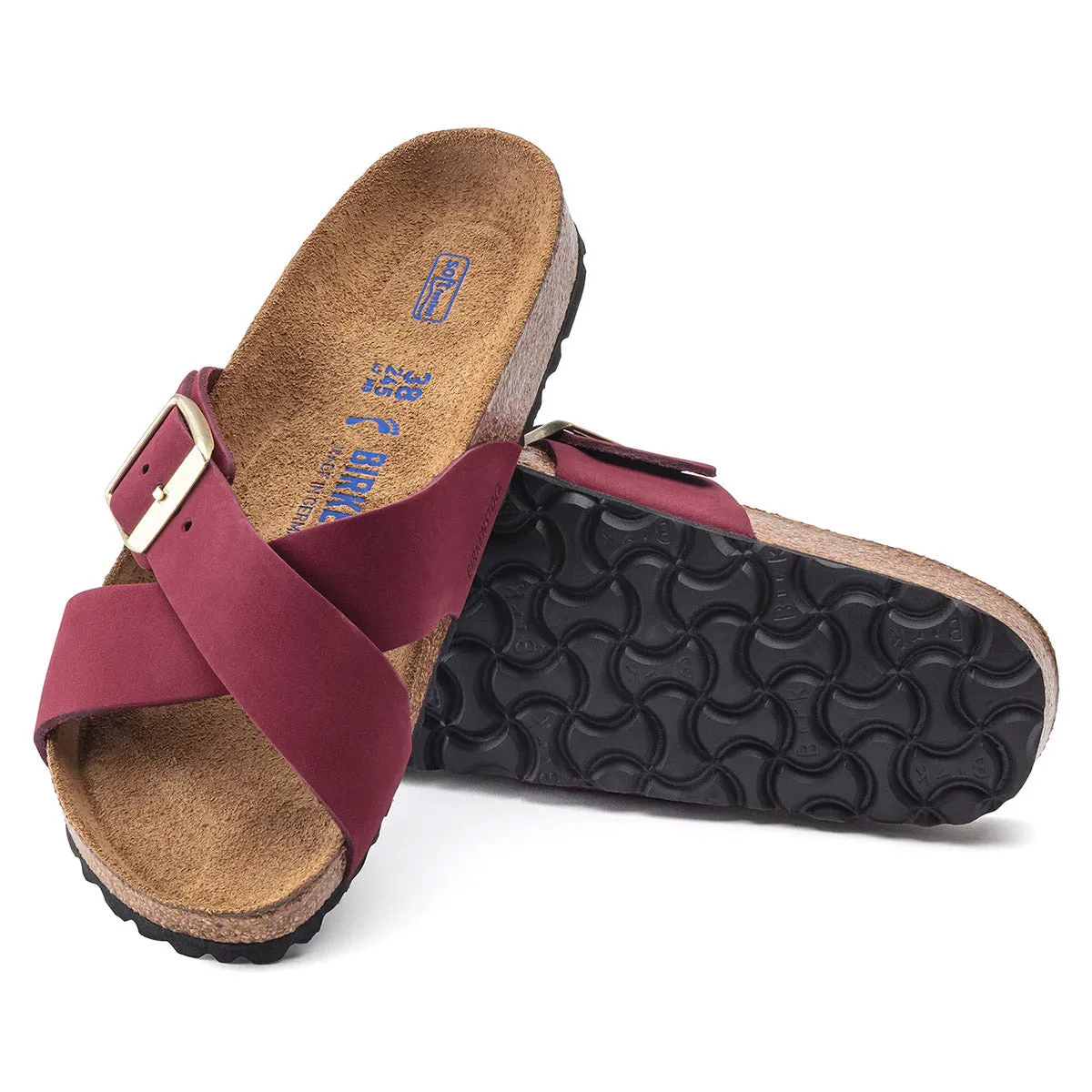 Birkenstock Women's Siena Soft Footbed Nubuck Sandals