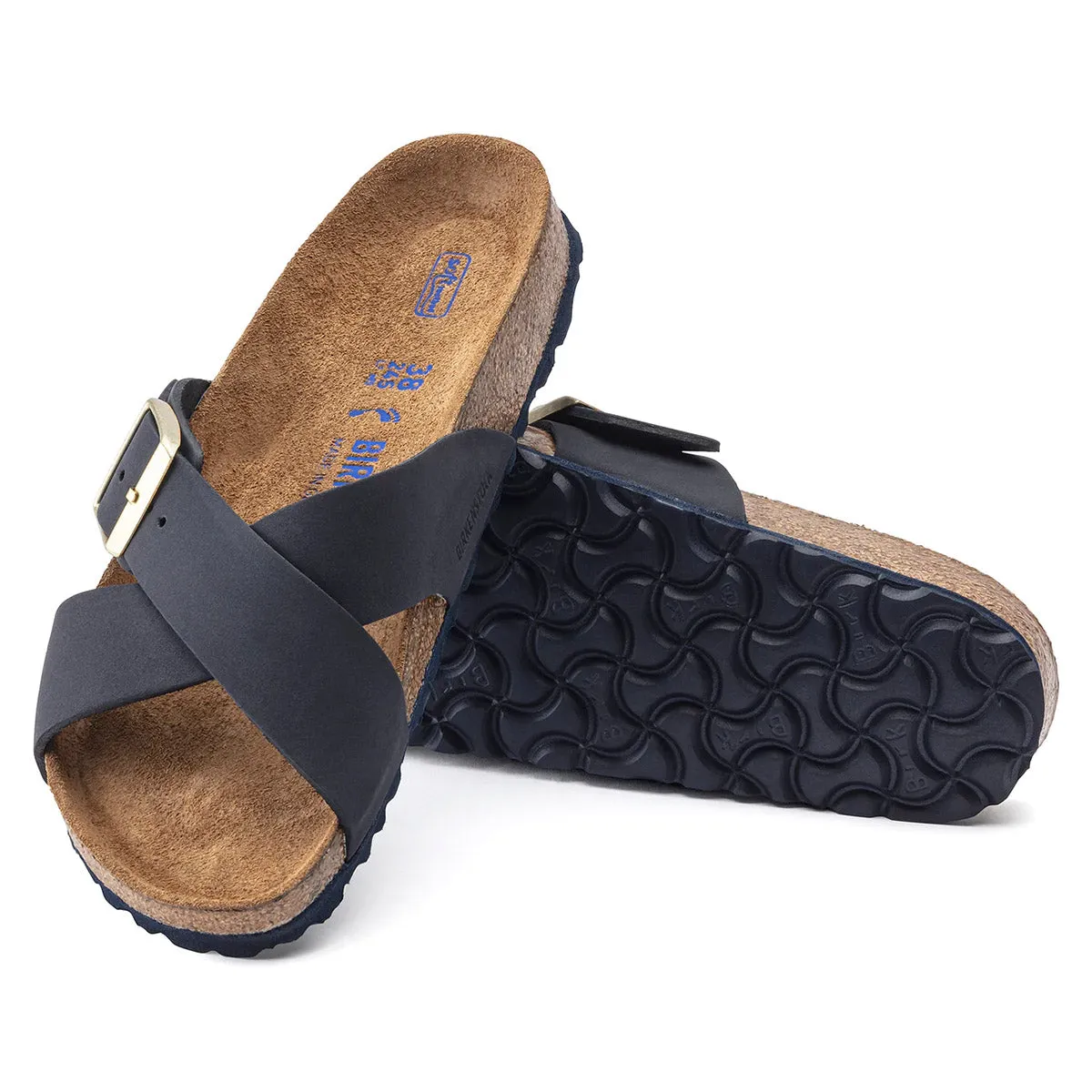 Birkenstock Women's Siena Soft Footbed Nubuck Sandals