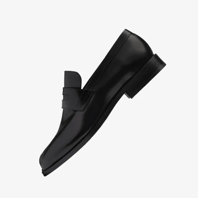 Calf Leather Split Toe Loafers Unisex