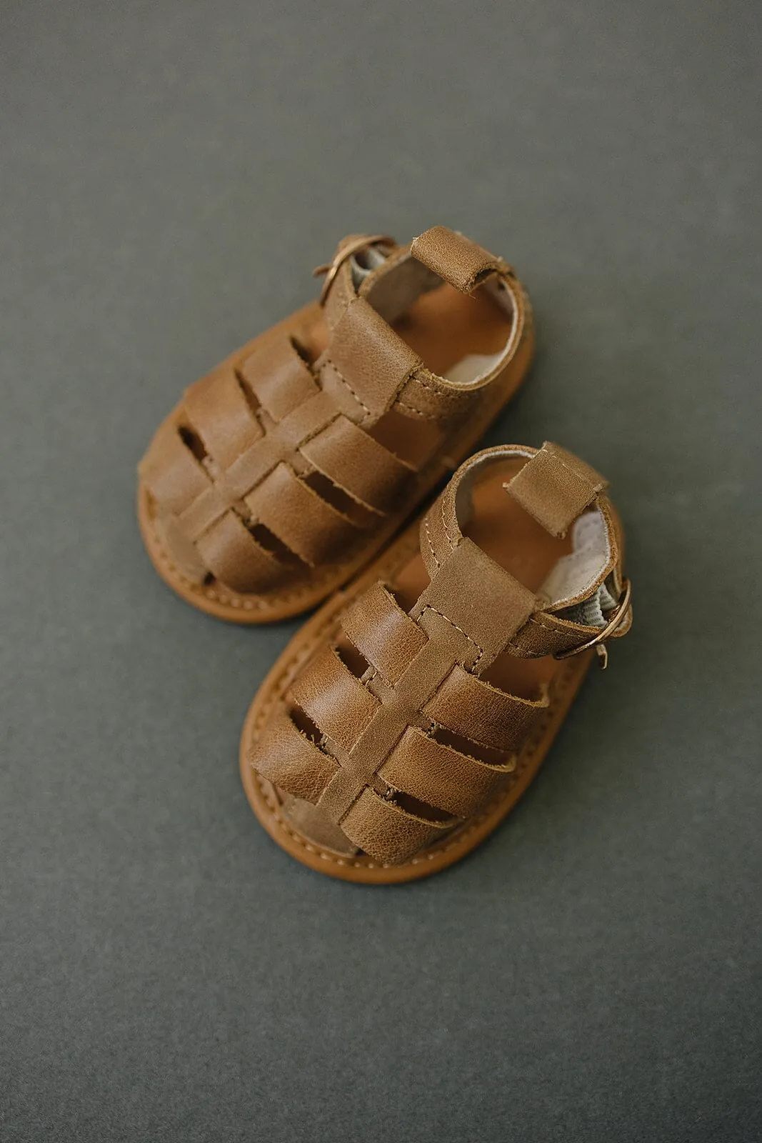 Camel - Fisherman Sandal - US Size 2-4 - Soft Sole