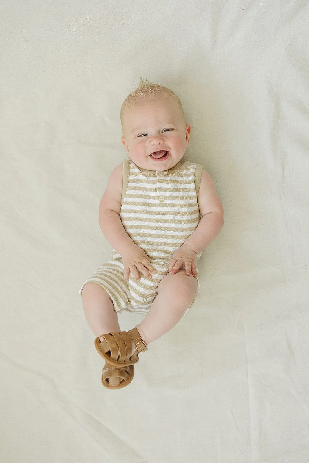 Camel - Fisherman Sandal - US Size 2-4 - Soft Sole