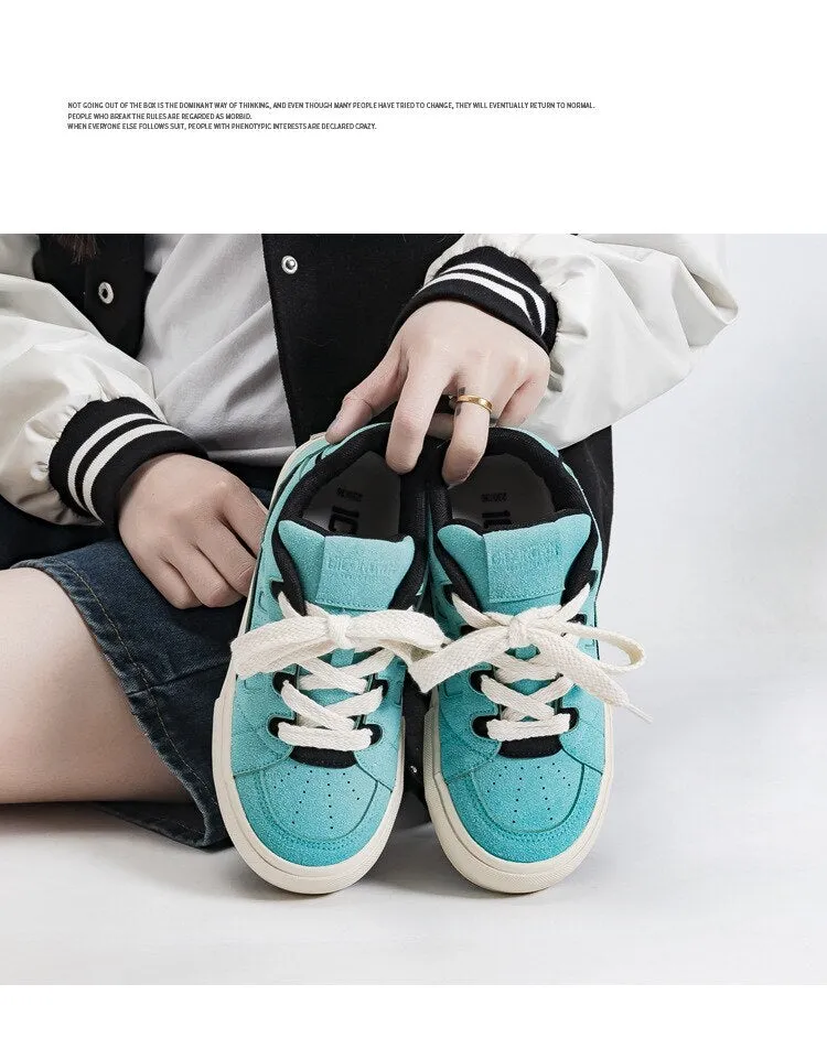 ChicMy-Fall Outfits  Spring Autumn Women Chunky Sneakers Feamel Breathable Platform Shoes Ladies Vulcanized Sport Shoes Casual Flats