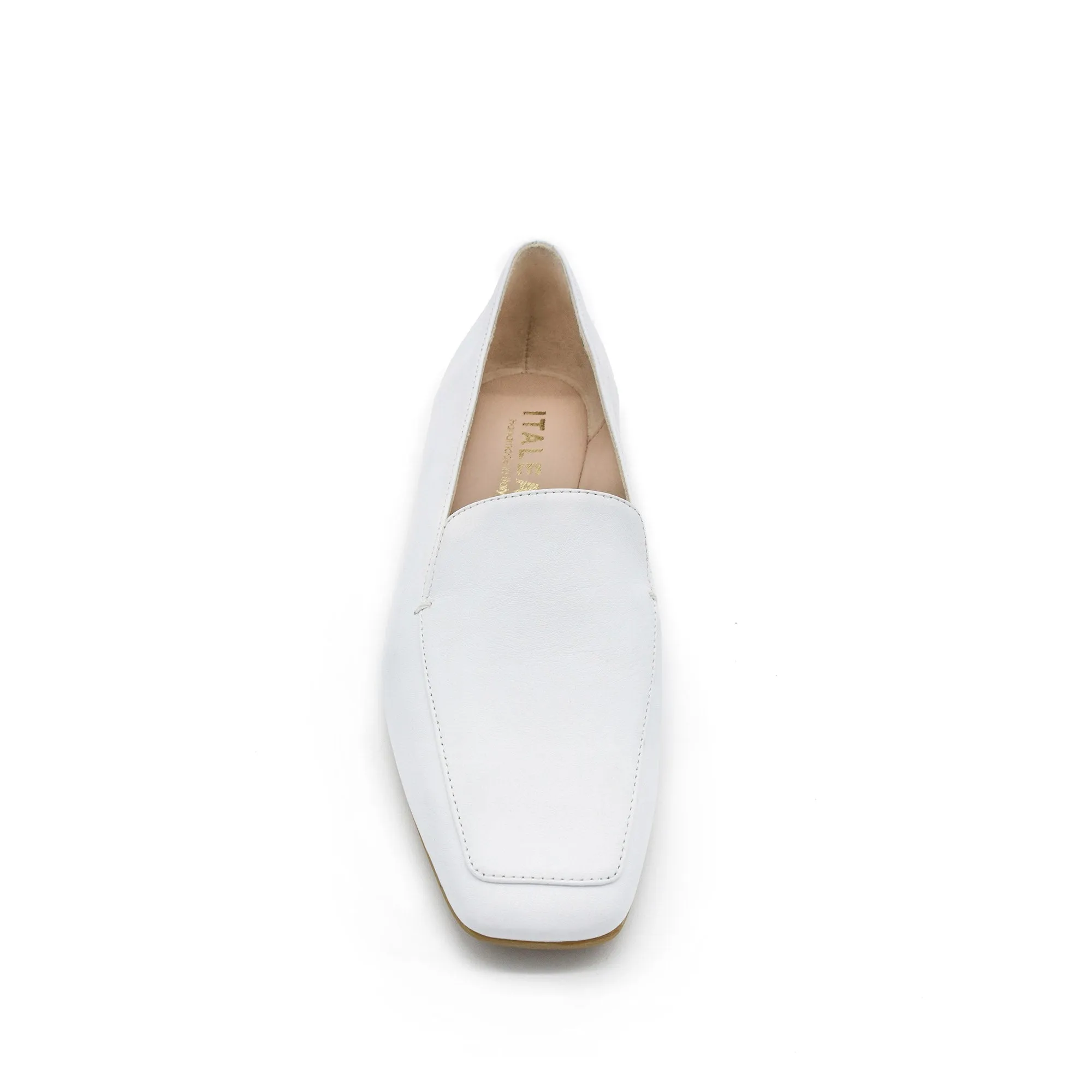 Christina Loafers Bianco