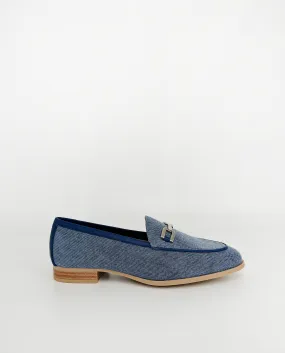 CLASSIC LOAFER IN DENIM LINEN