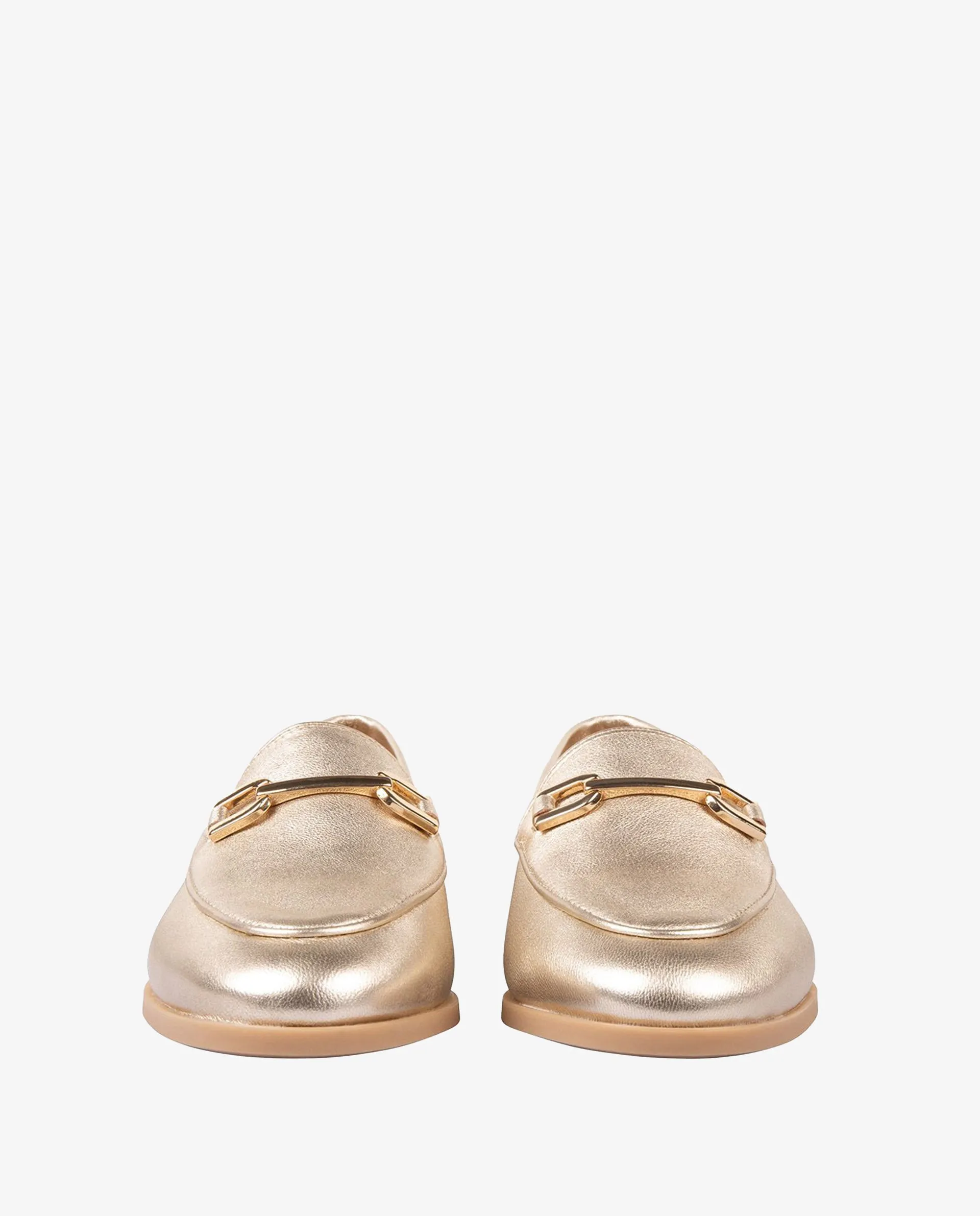 CLASSIC LOAFER IN METALLIC LEATHER