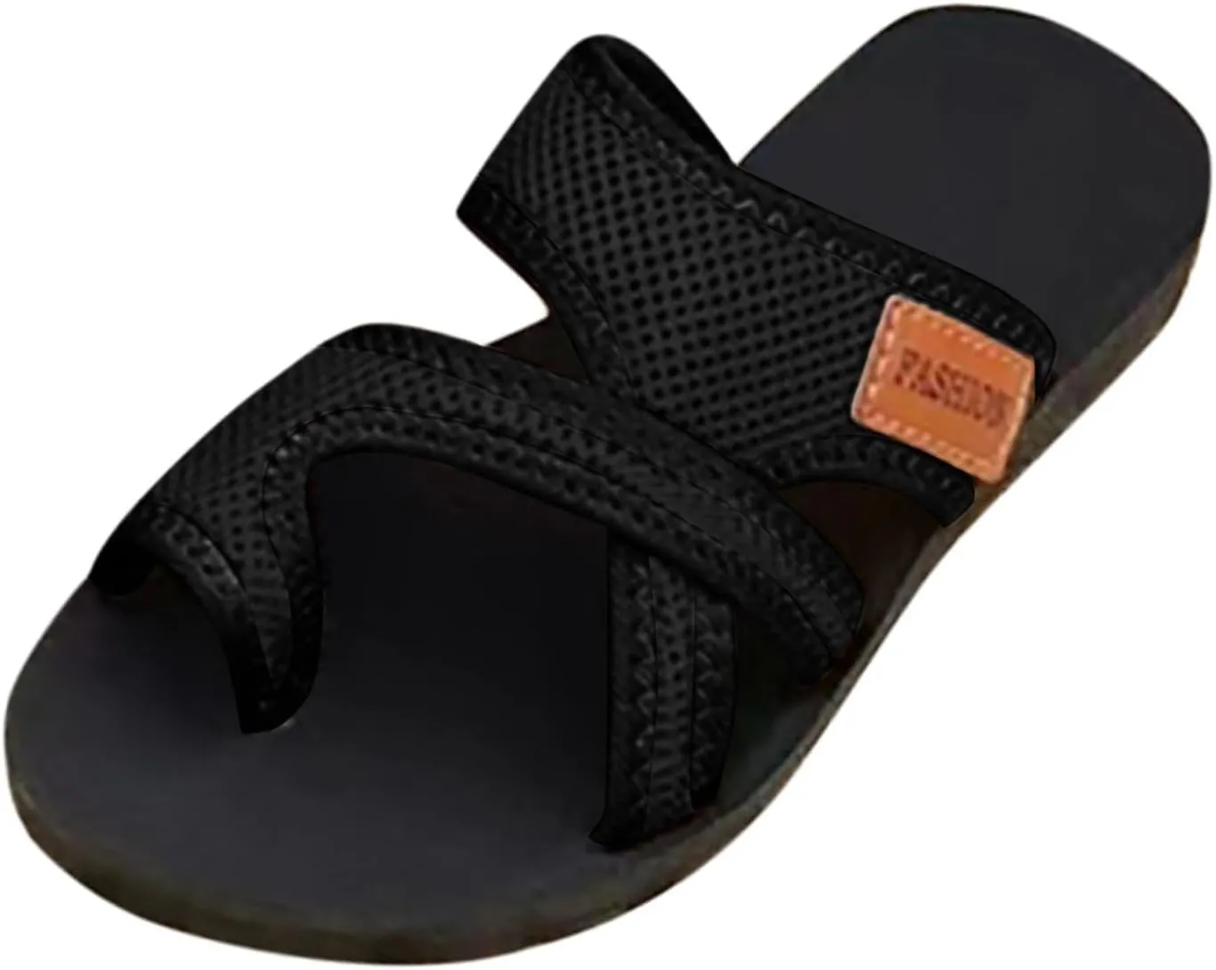 Comfy Orthopedic Sandals for Women Flip Flops Split Toe Stylish Hollow Mesh Slide Sandals with Arch Support Comfortable Beach Sandals