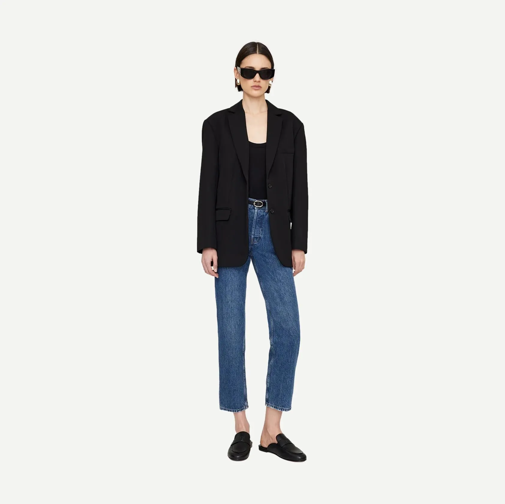 Corrine Mules - Black