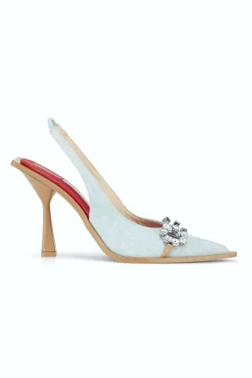 Dream Denim Mule