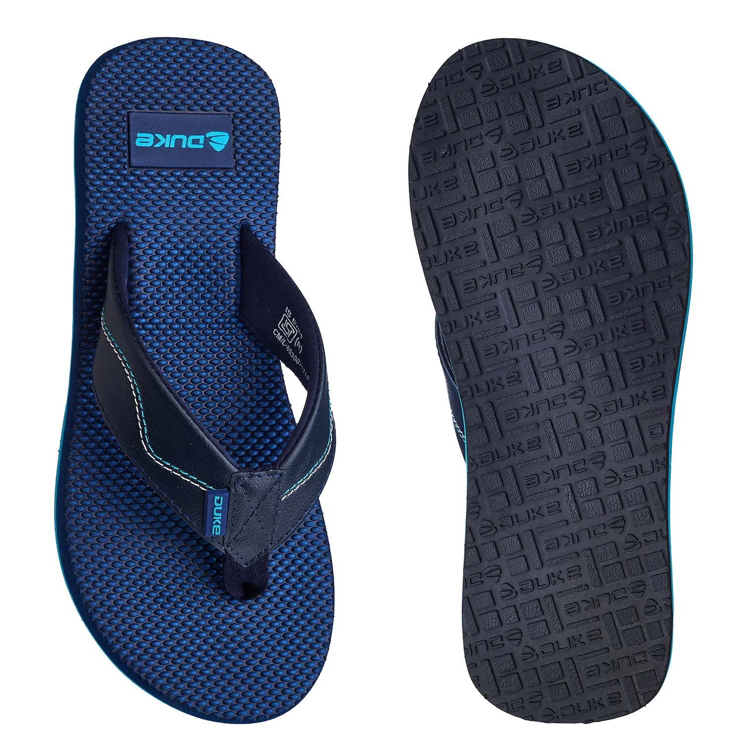 Duke Men Textured Thong Flipflops (FWC6172)