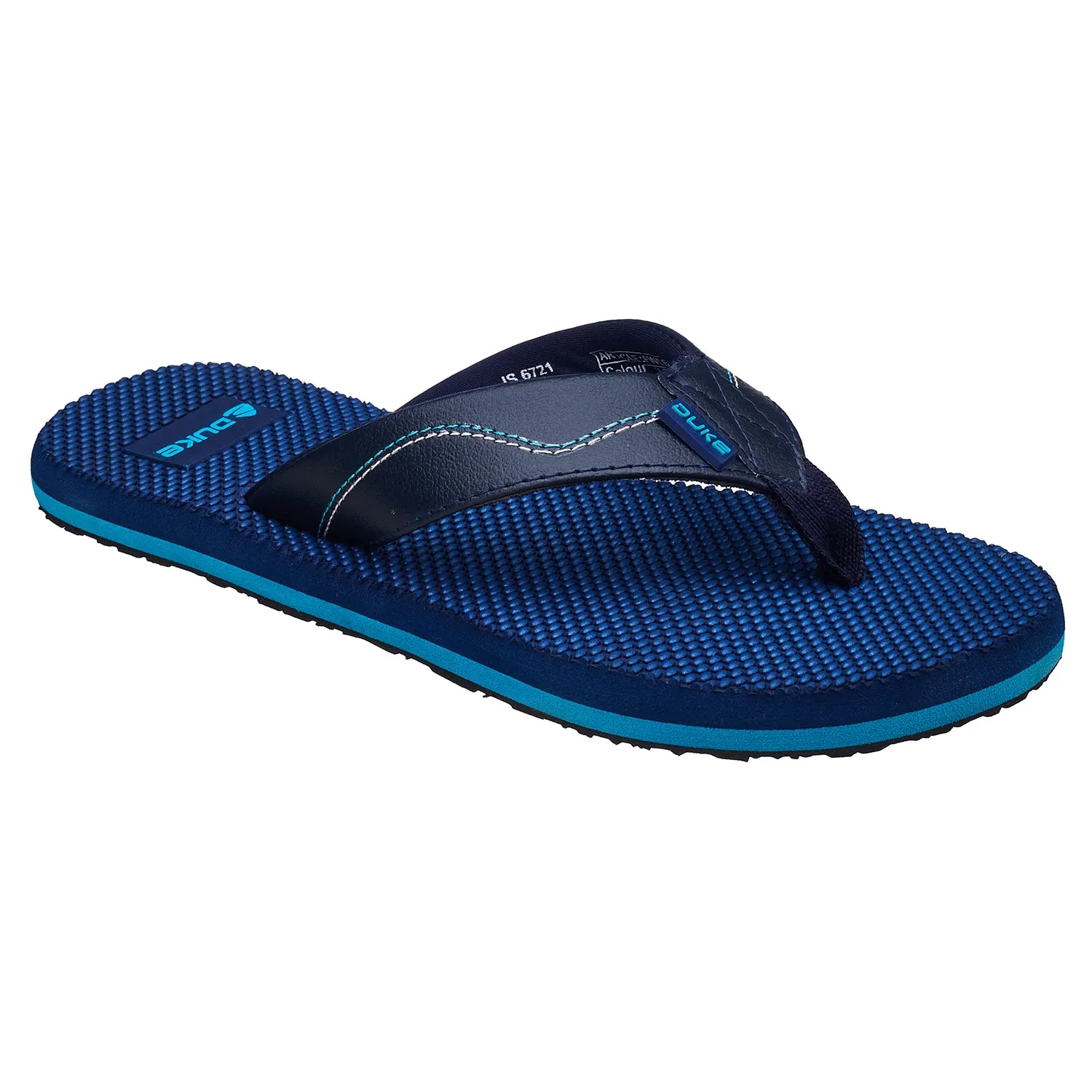 Duke Men Textured Thong Flipflops (FWC6172)