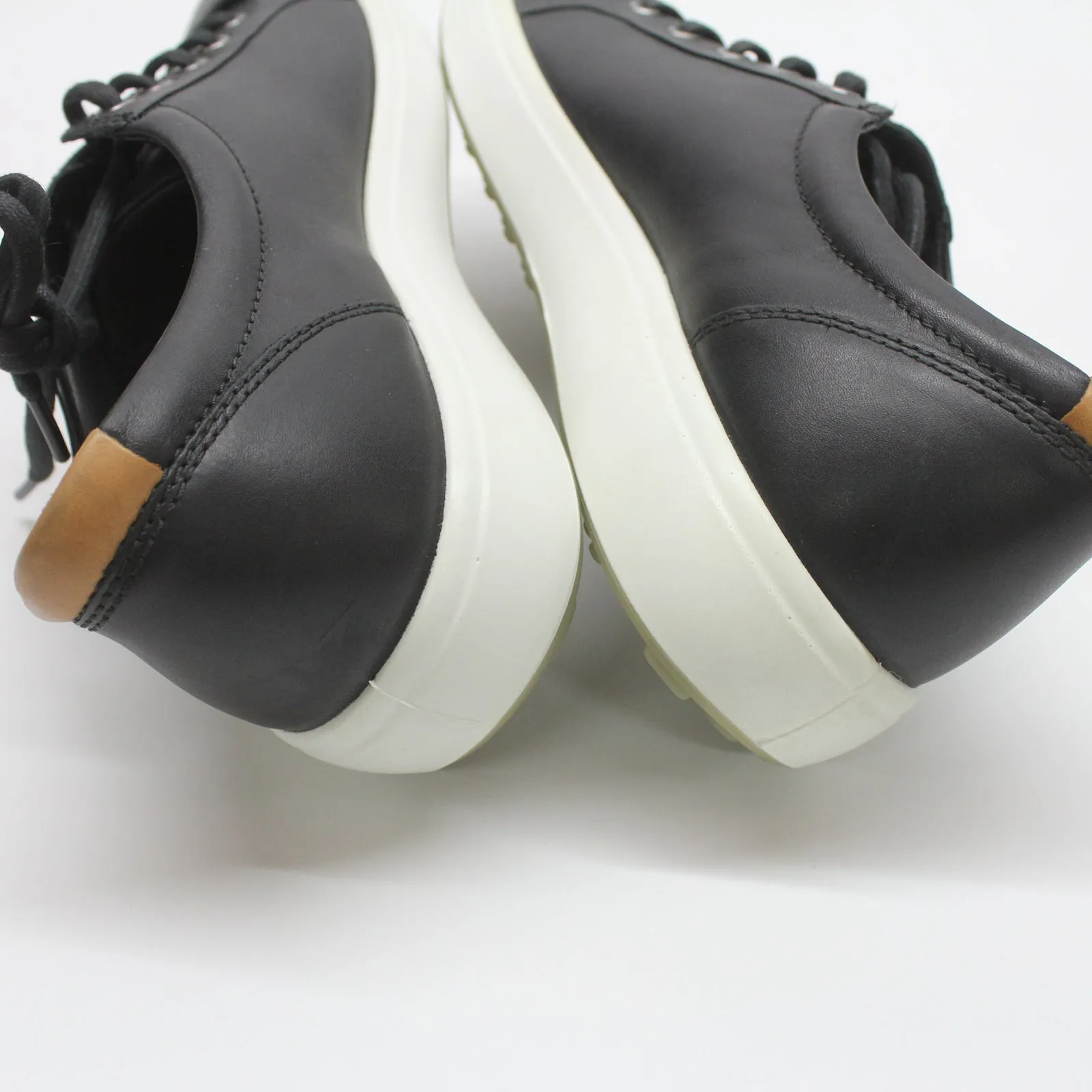 Ecco Soft 7 430004 Leather Men's Lace Up Trainers - UK 10.5-11 - US 11-11.5 Men - EU 45