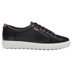 Ecco Soft 7 430004 Leather Men's Lace Up Trainers - UK 10.5-11 - US 11-11.5 Men - EU 45