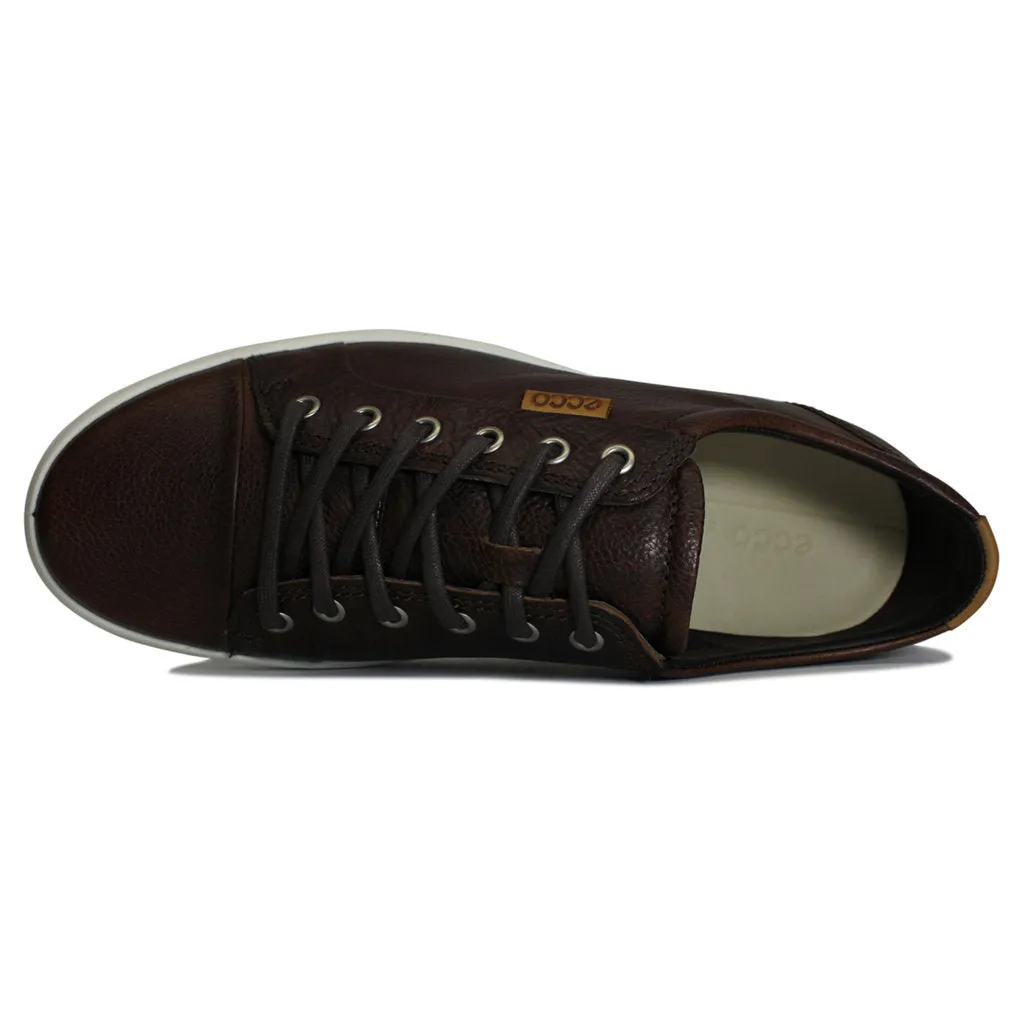 Ecco Soft 7 Full Grain Leather Men's Casual Trainers