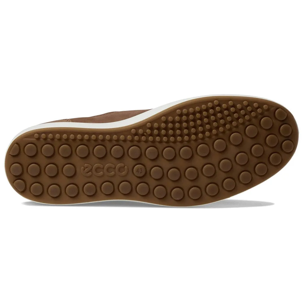 Ecco Soft 7 Full Grain Leather Men's Casual Trainers