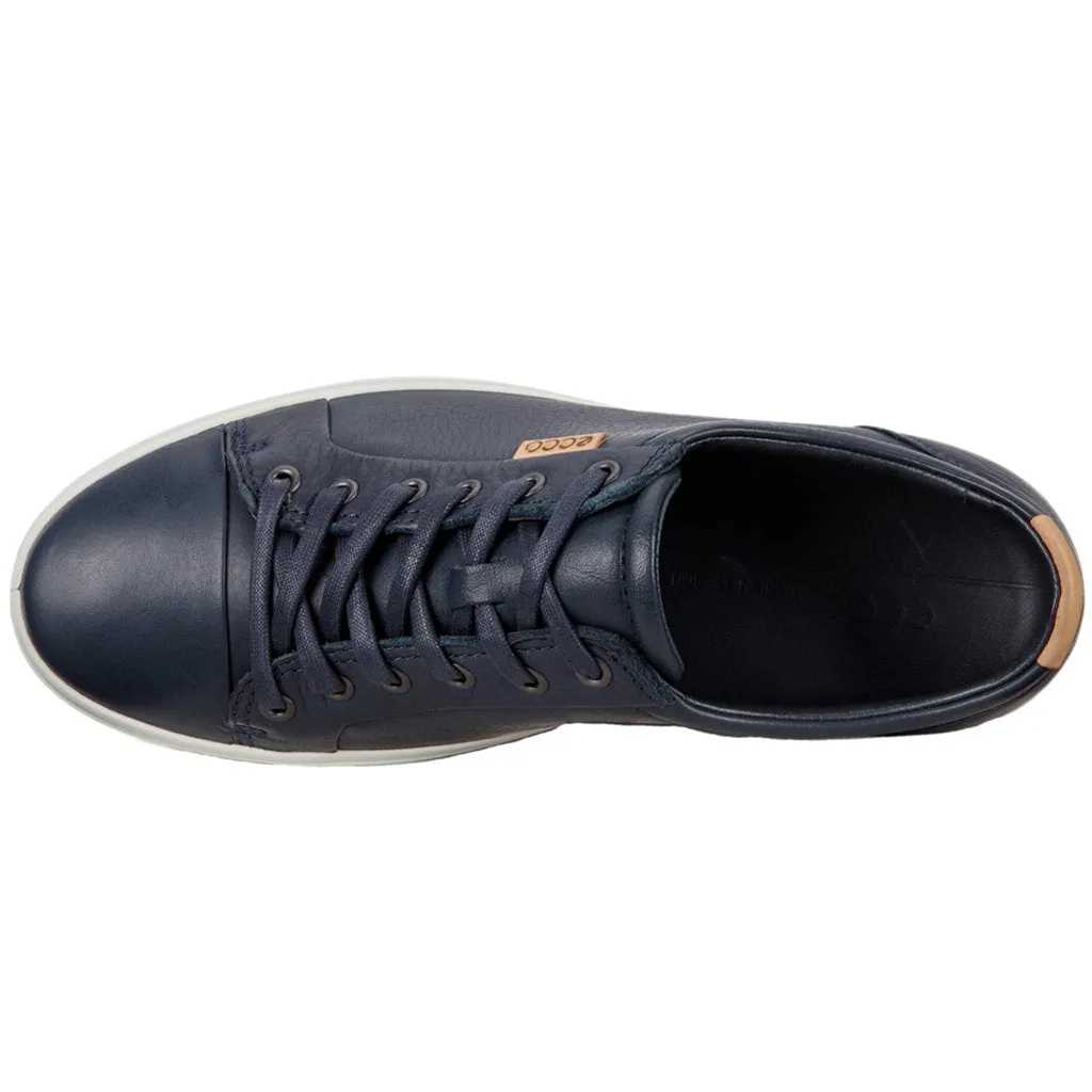 Ecco Soft 7 Full Grain Leather Men's Casual Trainers