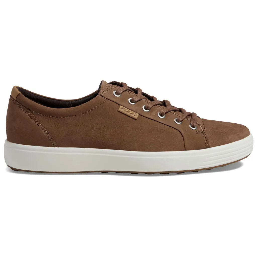 Ecco Soft 7 Full Grain Leather Men's Casual Trainers