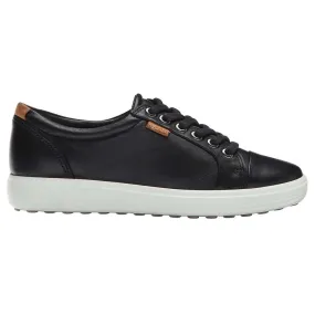 Ecco Soft 7 Full Grain Leather Men's Casual Trainers