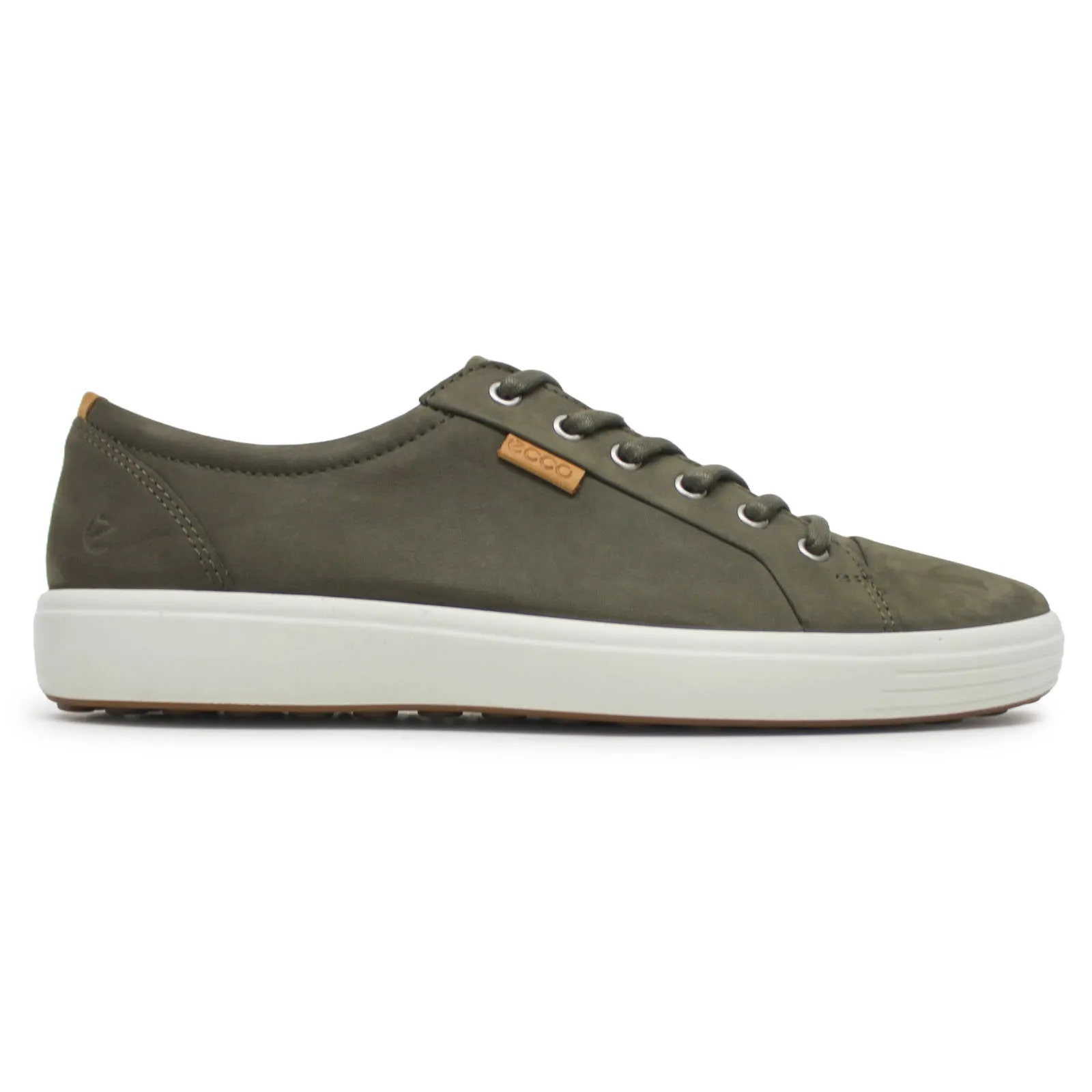 Ecco Soft 7 Full Grain Leather Men's Casual Trainers