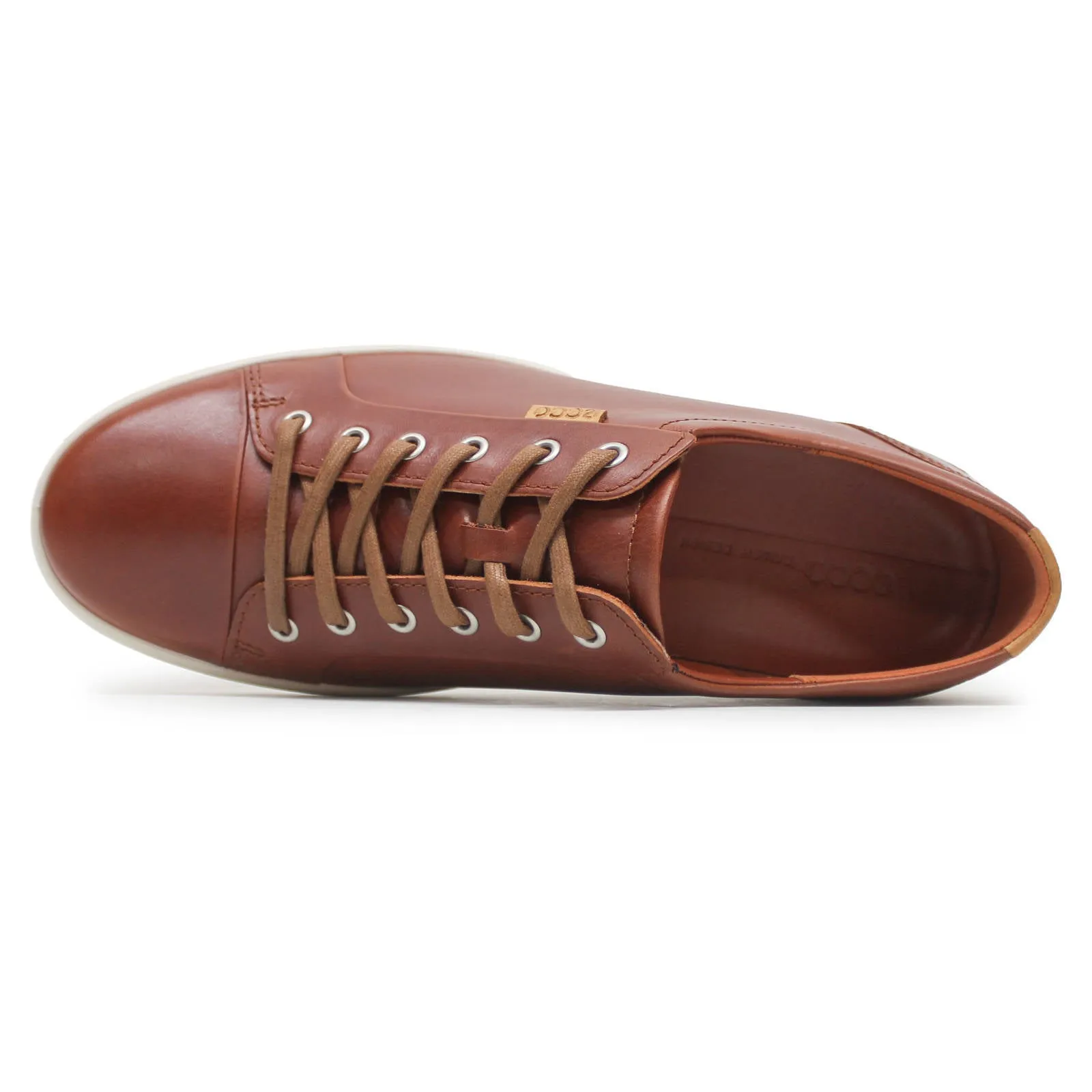 Ecco Soft 7 Full Grain Leather Men's Casual Trainers