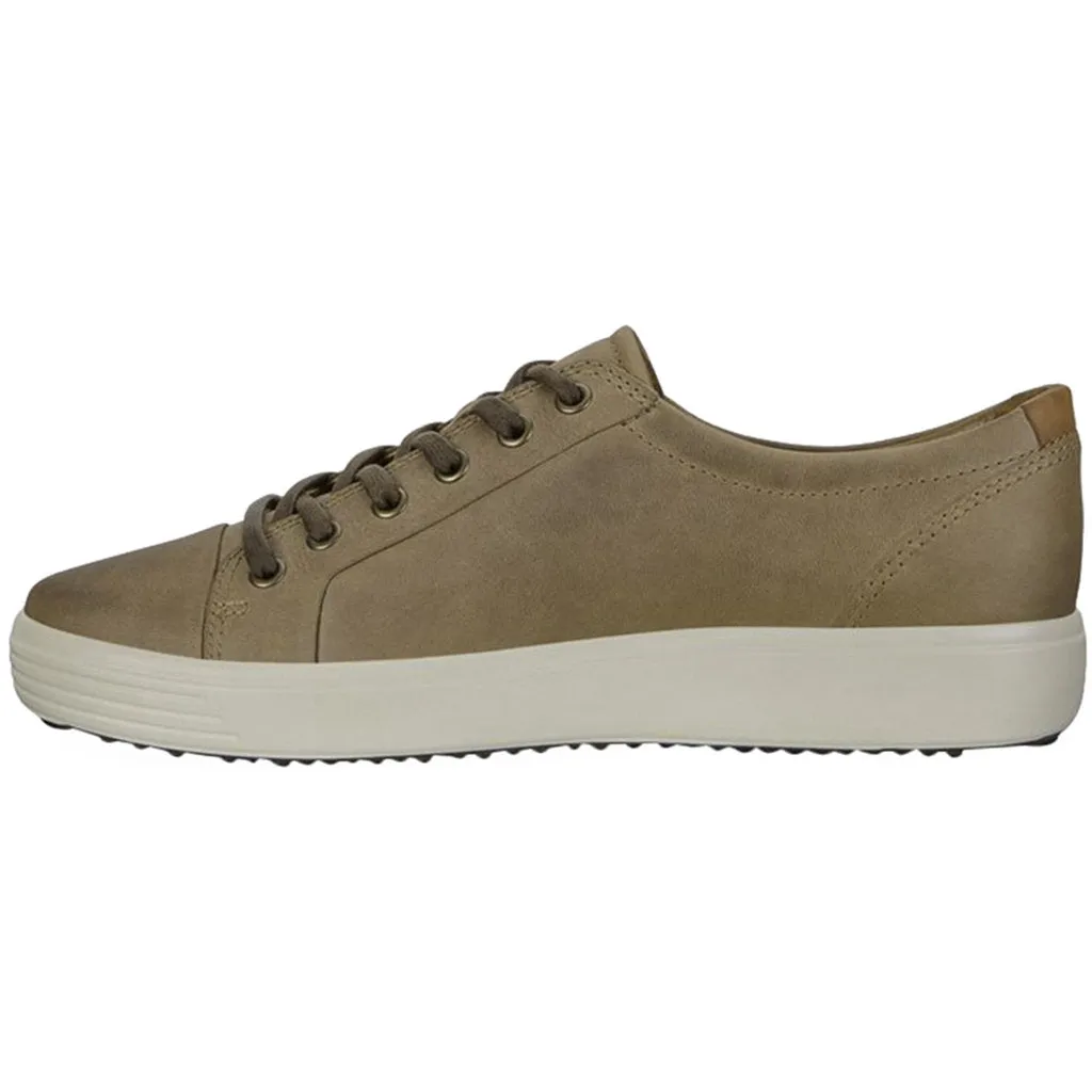 Ecco Soft 7 Full Grain Leather Men's Casual Trainers