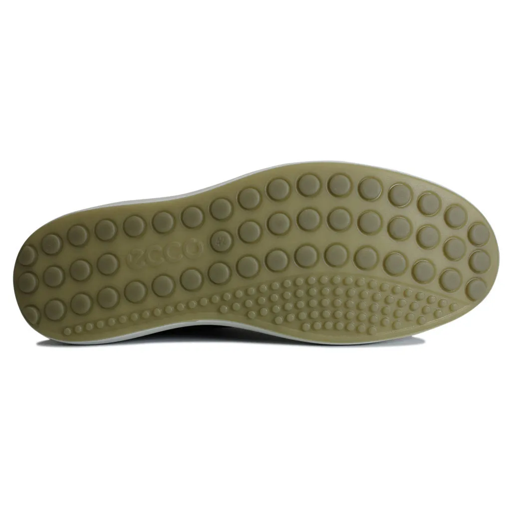 Ecco Soft 7 Full Grain Leather Men's Casual Trainers