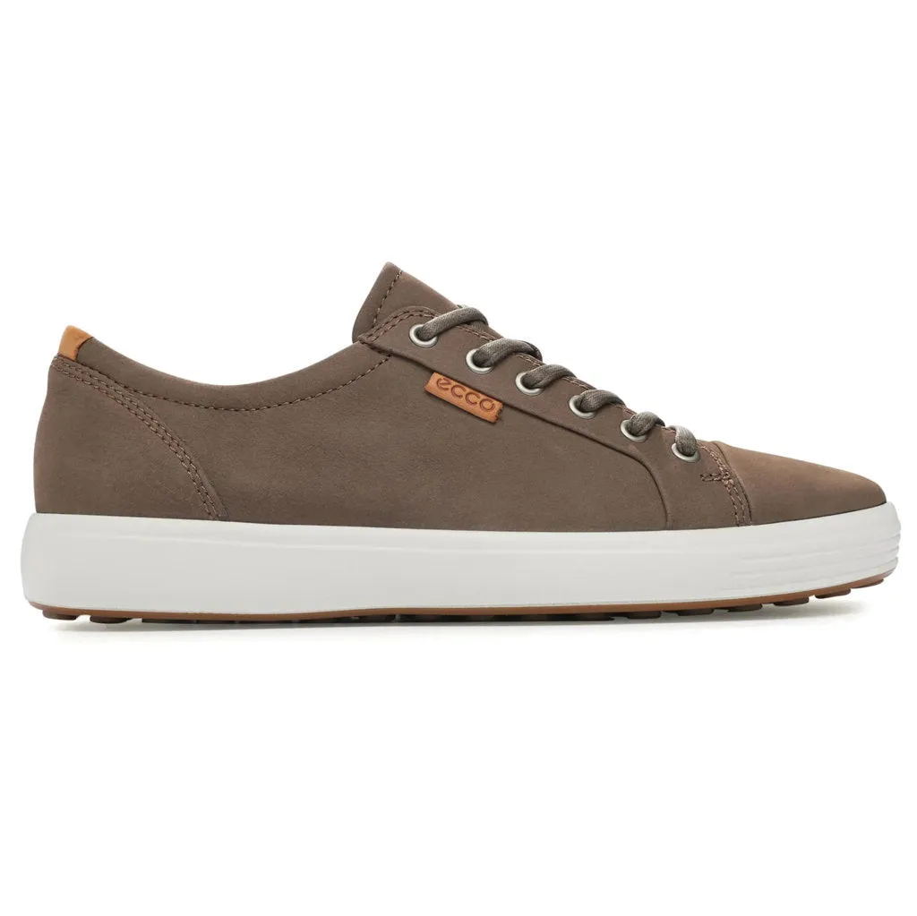 Ecco Soft 7 Full Grain Leather Men's Casual Trainers