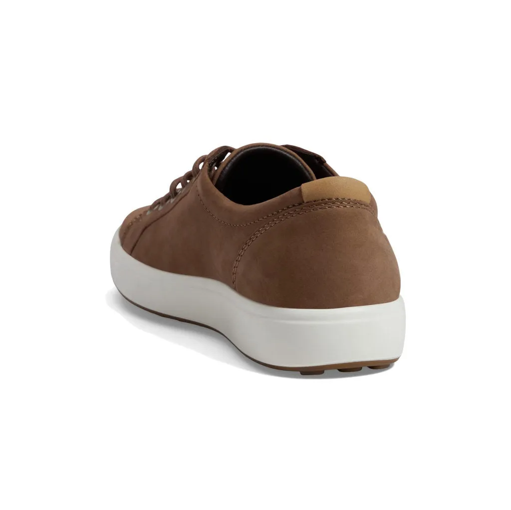 Ecco Soft 7 Full Grain Leather Men's Casual Trainers