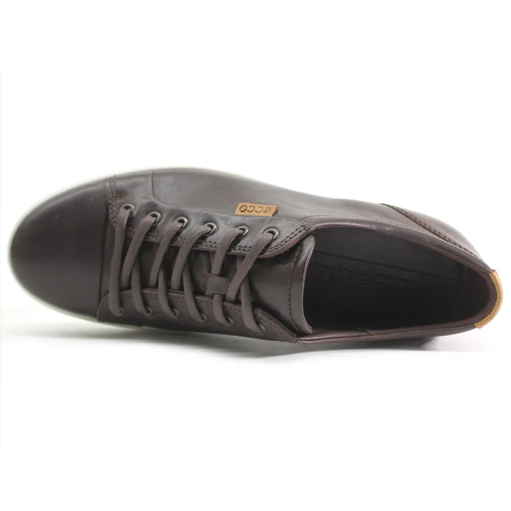 Ecco Soft 7 Full Grain Leather Men's Casual Trainers