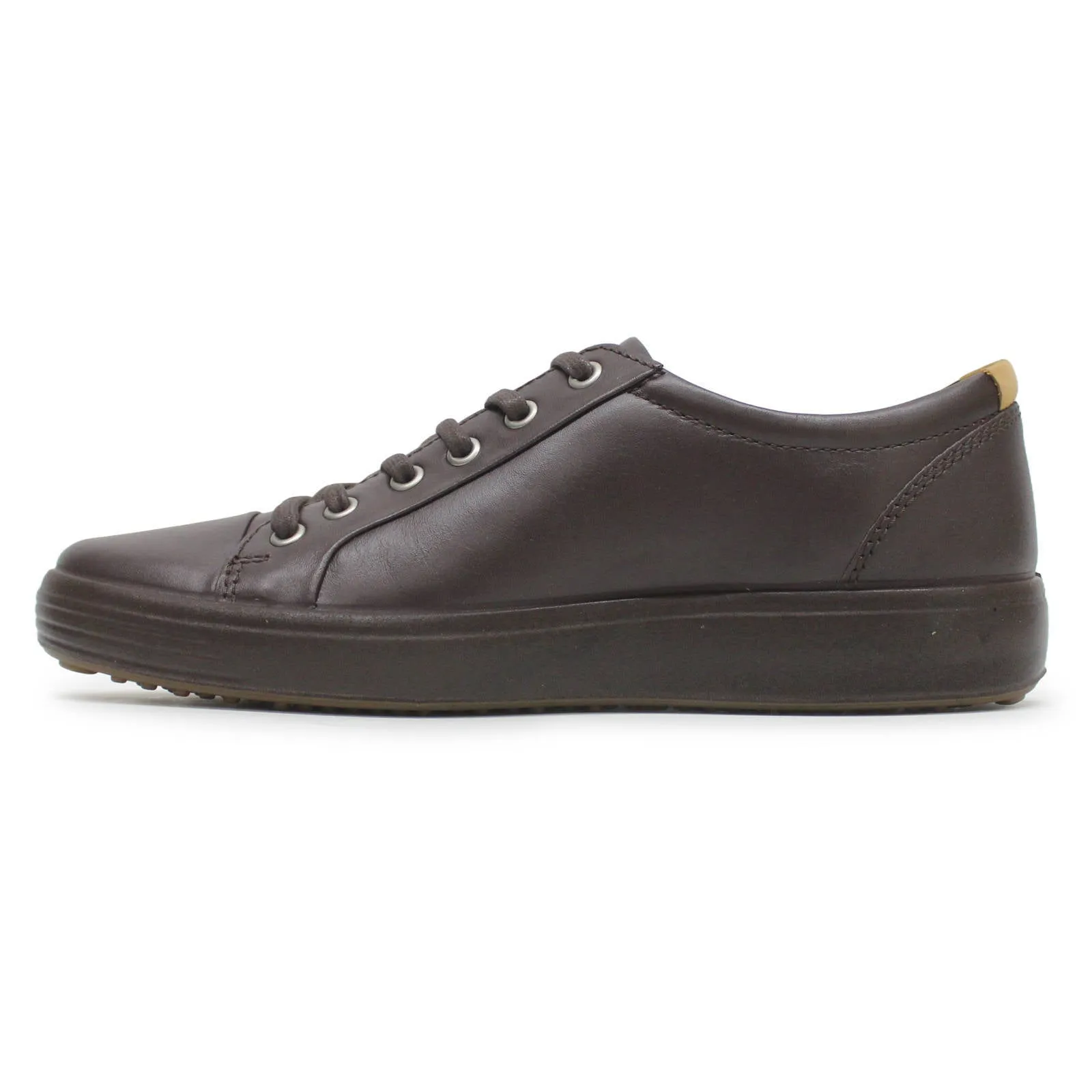 Ecco Soft 7 Full Grain Leather Men's Casual Trainers