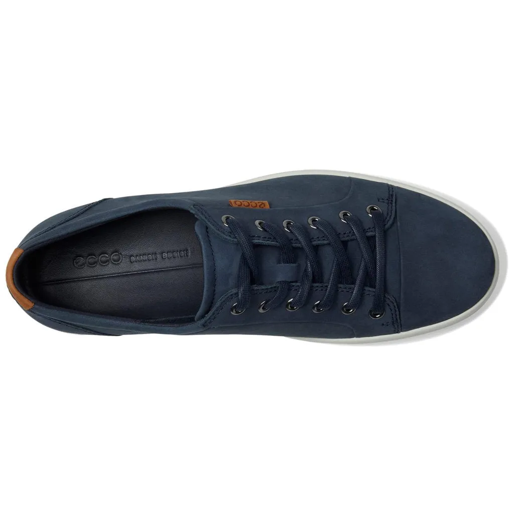 Ecco Soft 7 Full Grain Leather Men's Casual Trainers