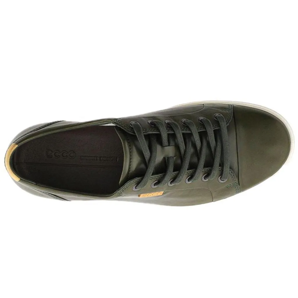 Ecco Soft 7 Full Grain Leather Men's Casual Trainers