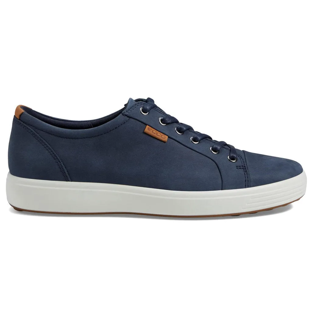 Ecco Soft 7 Full Grain Leather Men's Casual Trainers