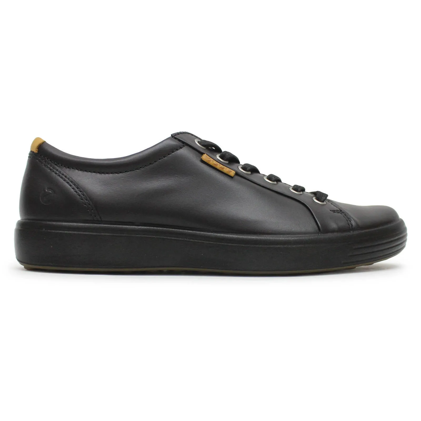 Ecco Soft 7 Full Grain Leather Men's Casual Trainers