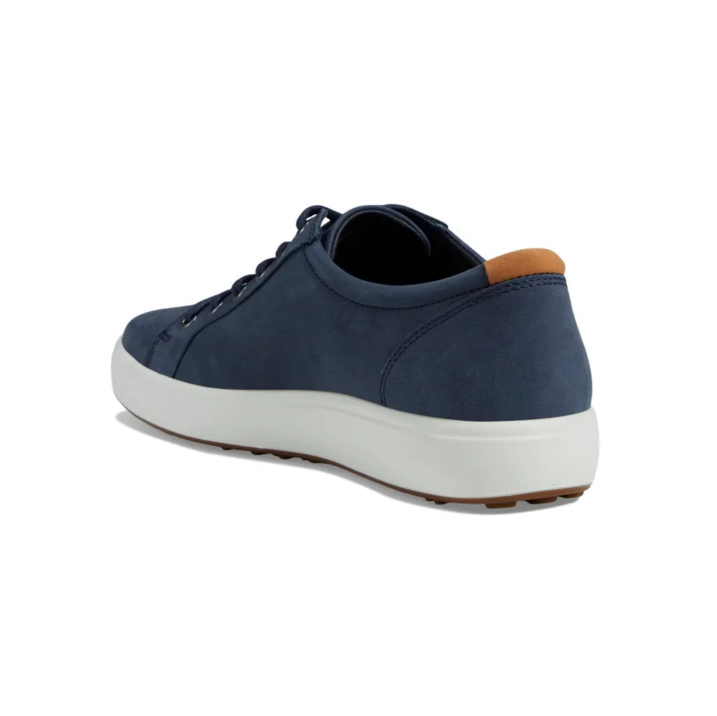 Ecco Soft 7 Full Grain Leather Men's Casual Trainers