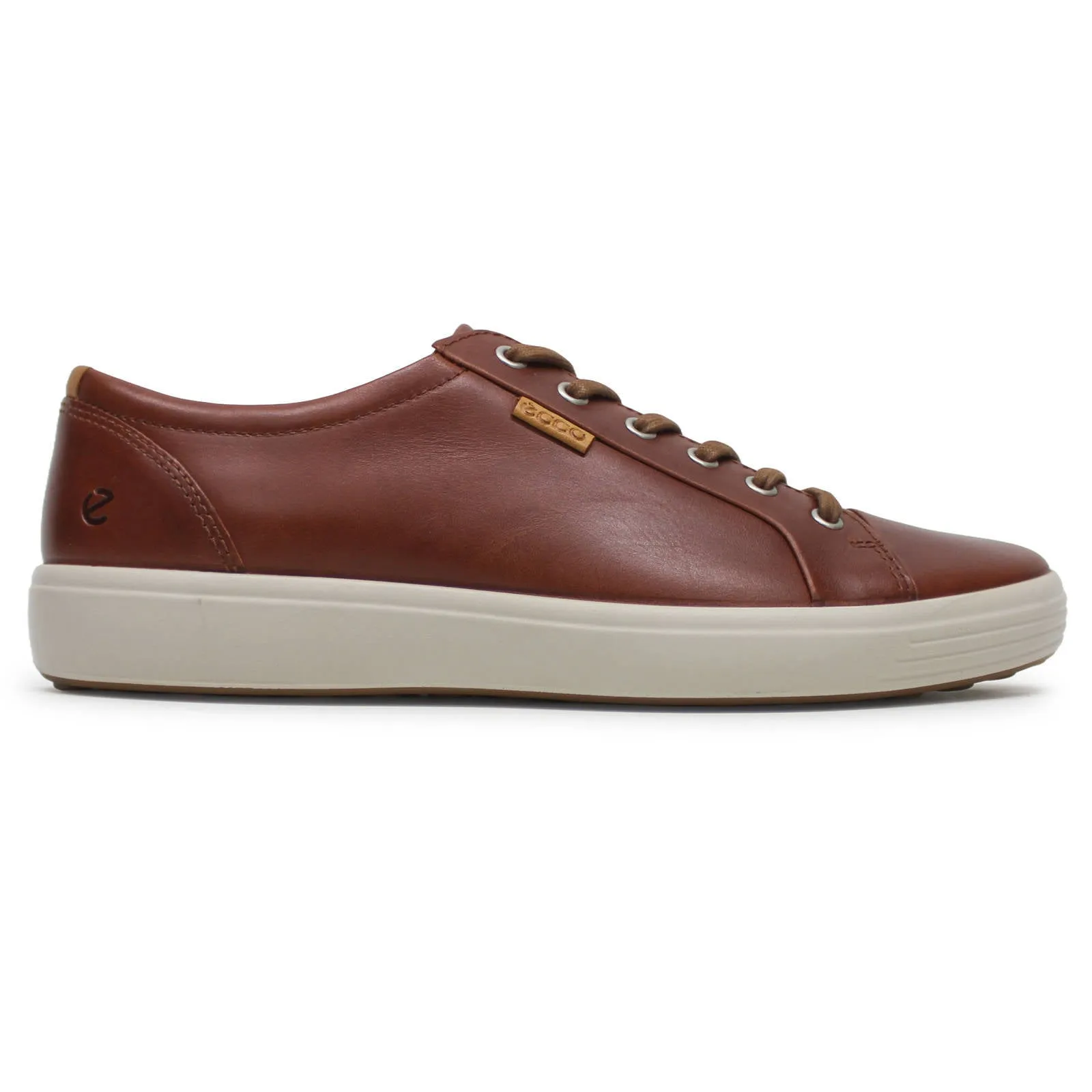 Ecco Soft 7 Full Grain Leather Men's Casual Trainers