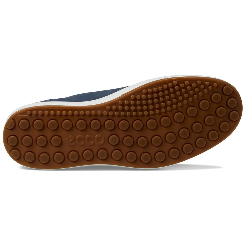 Ecco Soft 7 Full Grain Leather Men's Casual Trainers