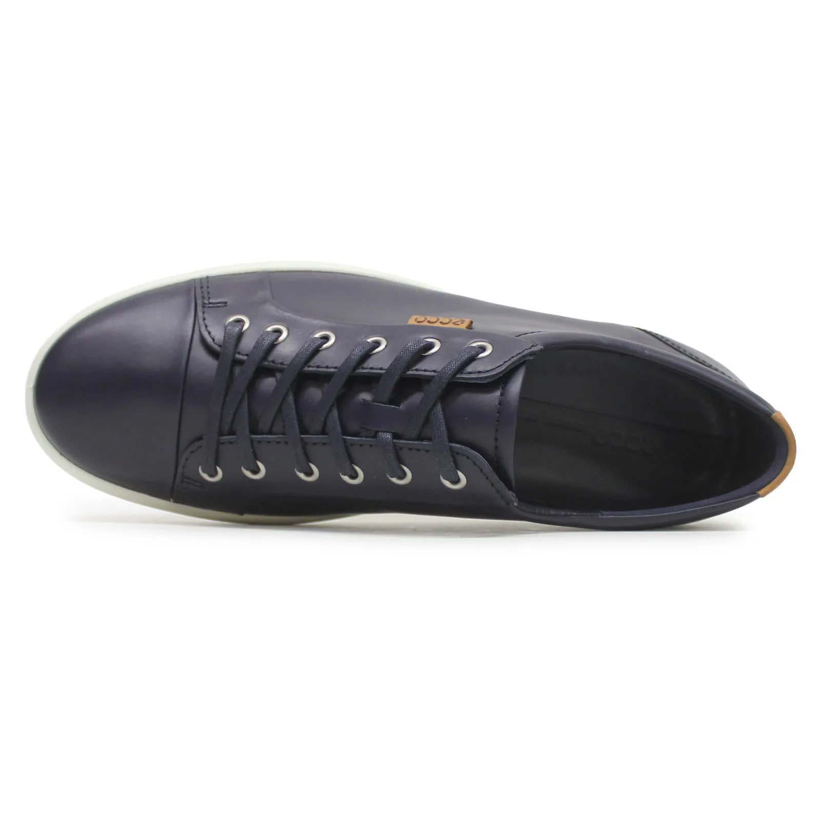 Ecco Soft 7 Full Grain Leather Men's Casual Trainers