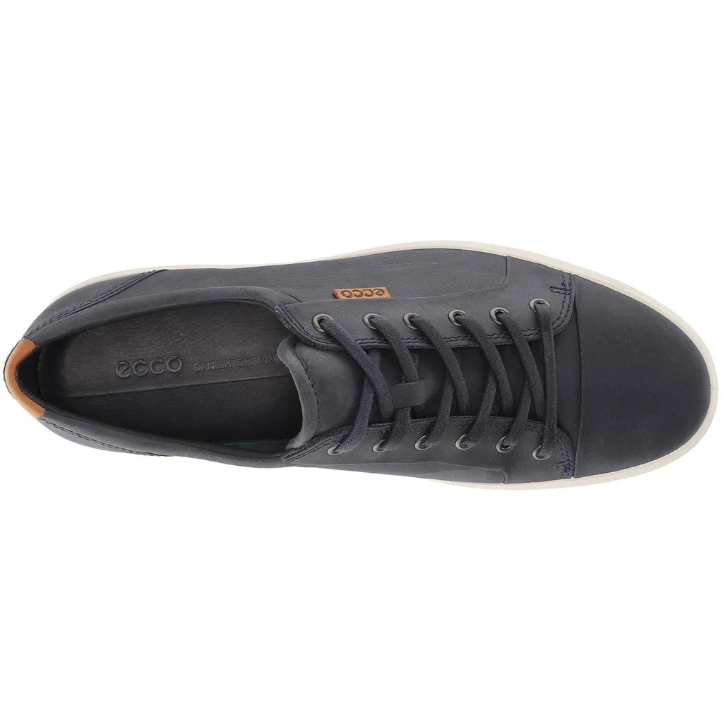 Ecco Soft 7 Full Grain Leather Men's Casual Trainers