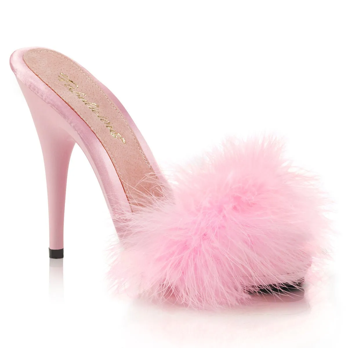 Fabulicious Poise 501F Womens 5 Inch Heel, Mules/Slip-Ons