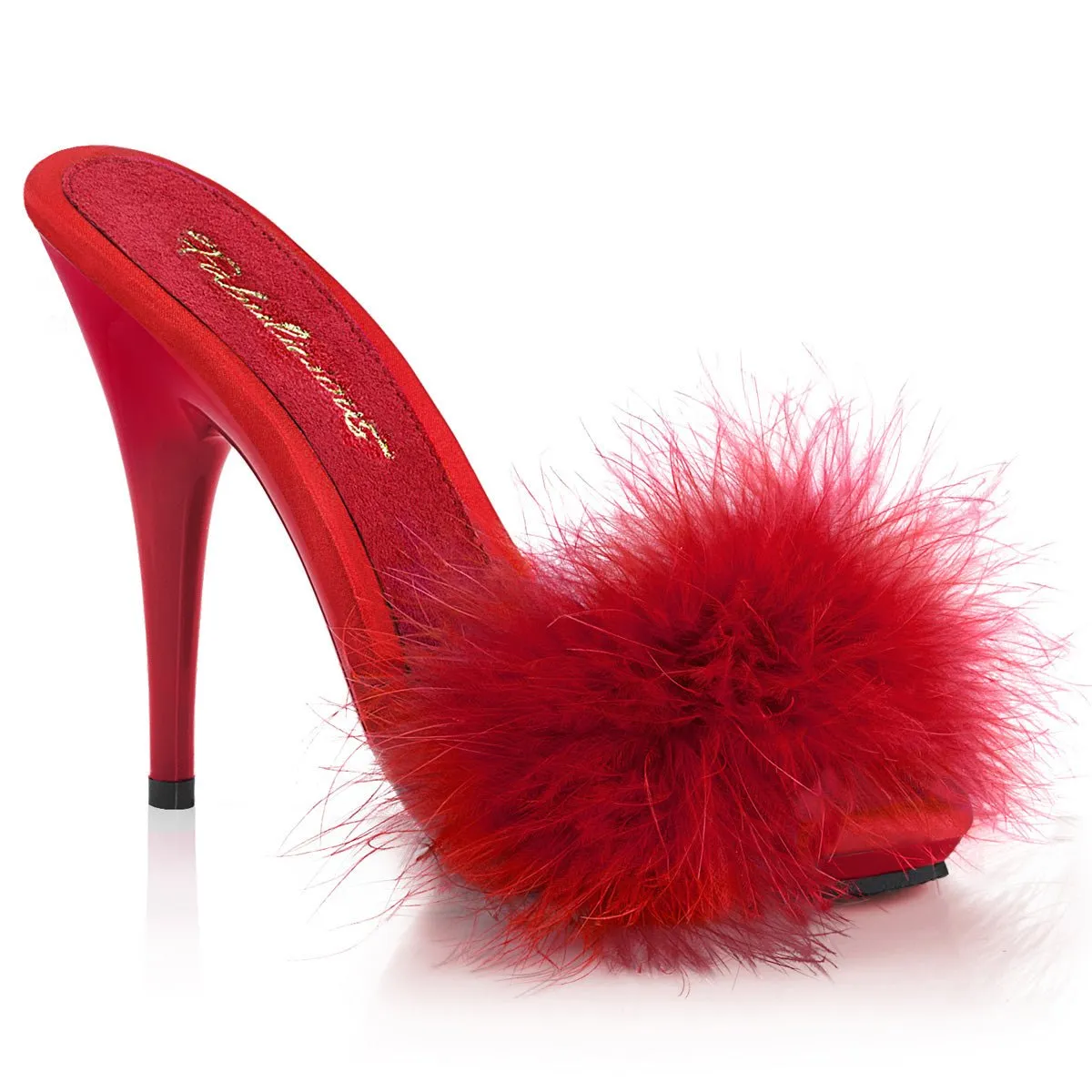 Fabulicious Poise 501F Womens 5 Inch Heel, Mules/Slip-Ons