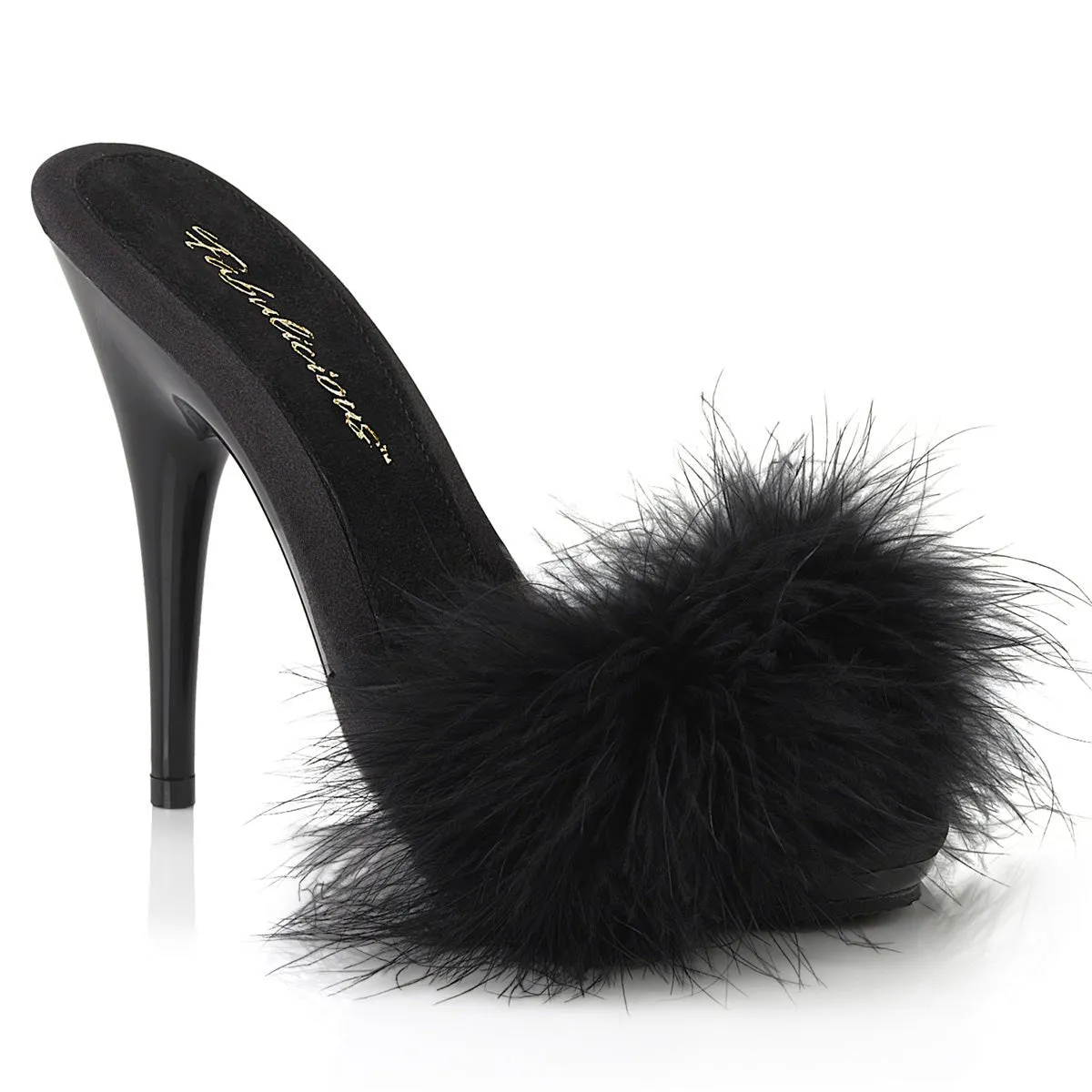 Fabulicious Poise 501F Womens 5 Inch Heel, Mules/Slip-Ons