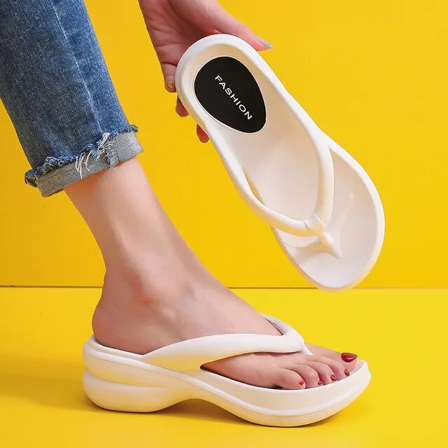 Fashion FlipFlops | Orthopädische Damen-Sandalen mit Absatz