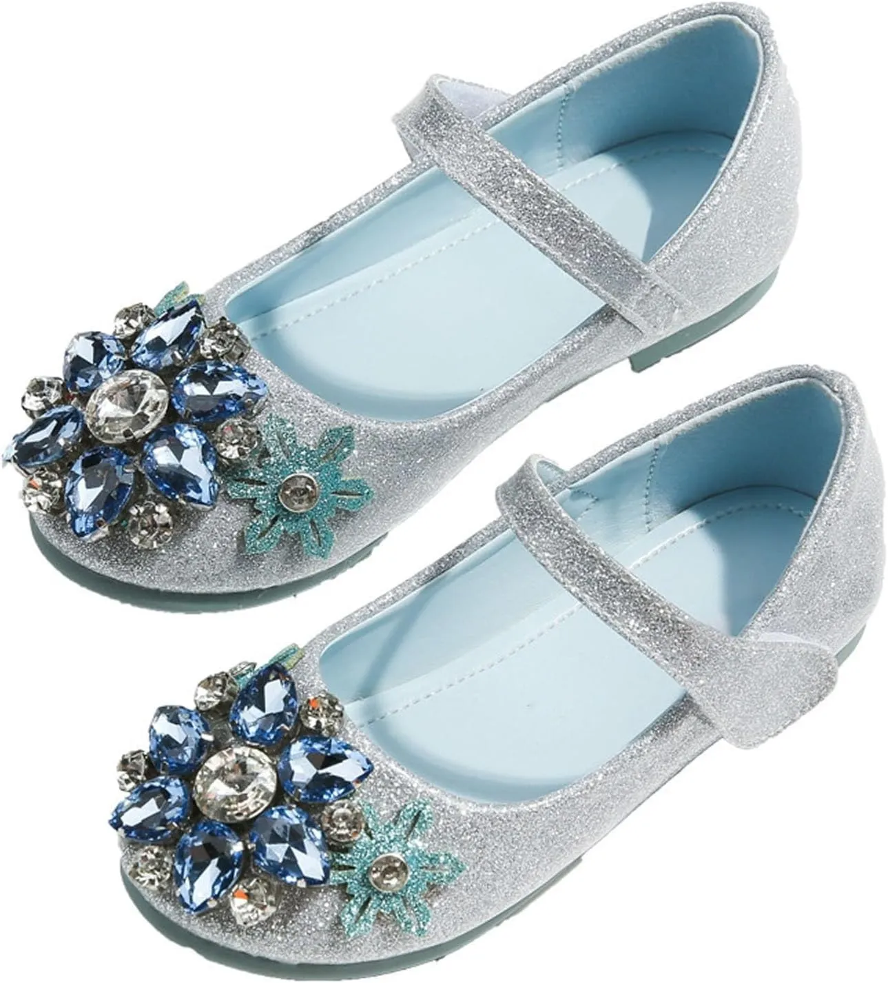 Girls' Sneakers Princess Shoes Comfortable Soft Little Girls Flat Single Shoes Fashion Women's Shoes Toddler Shoe 11