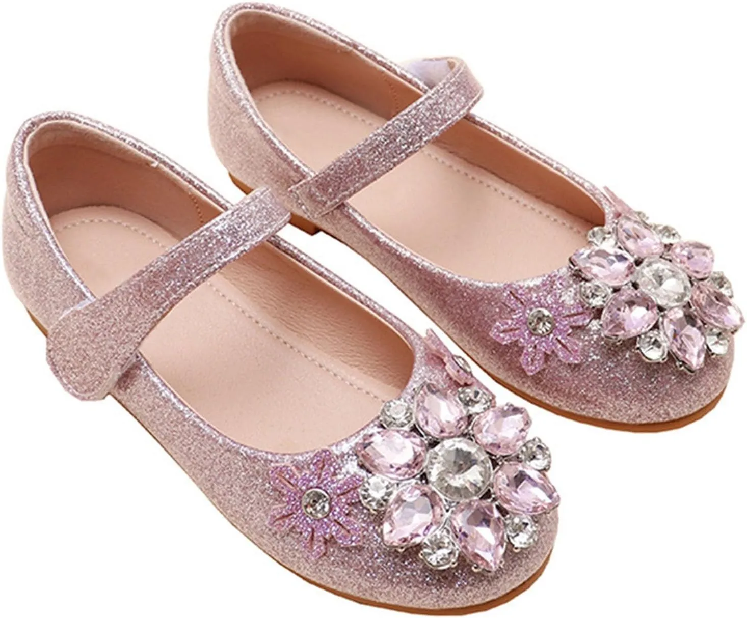 Girls' Sneakers Princess Shoes Comfortable Soft Little Girls Flat Single Shoes Fashion Women's Shoes Toddler Shoe 11