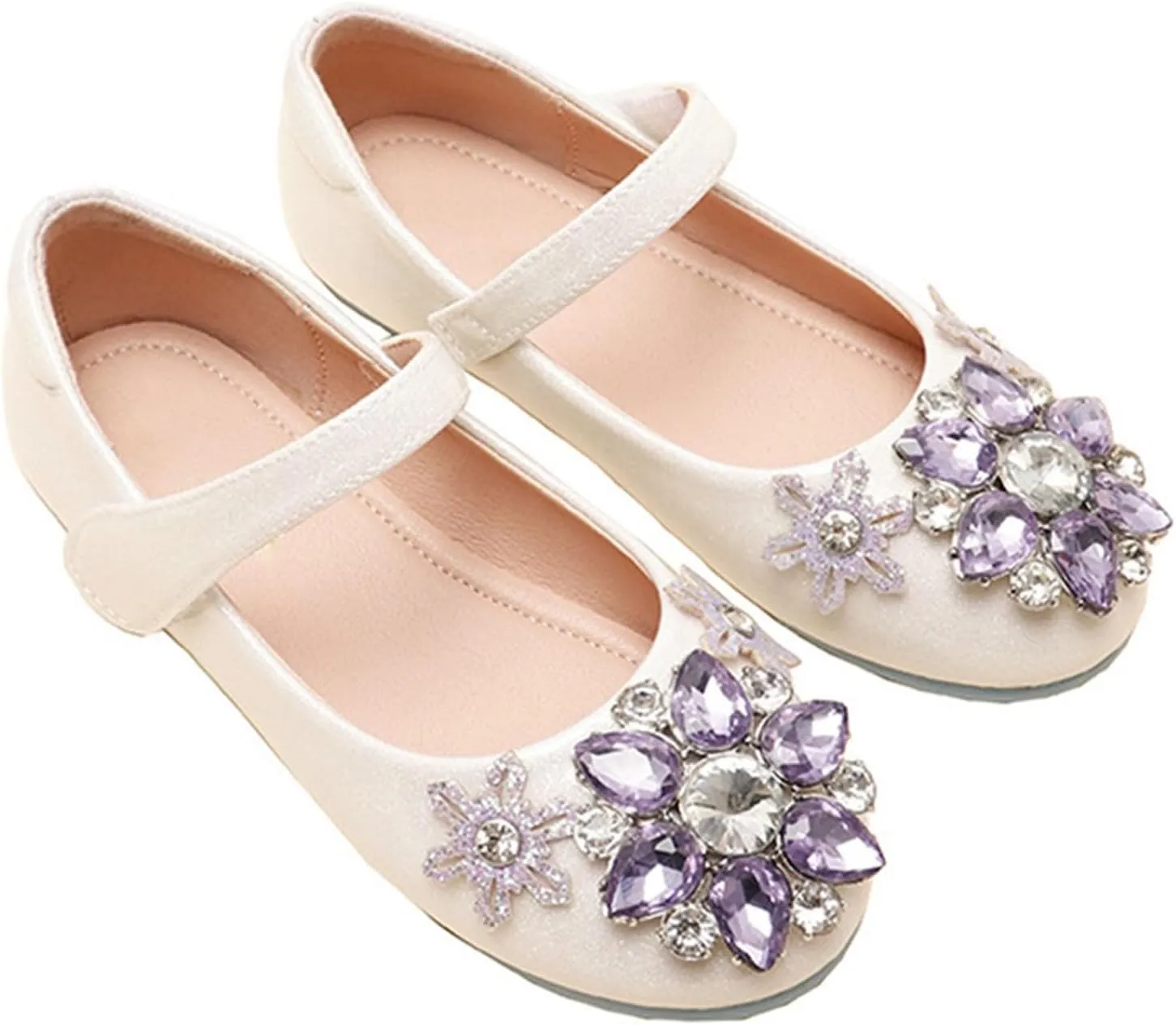 Girls' Sneakers Princess Shoes Comfortable Soft Little Girls Flat Single Shoes Fashion Women's Shoes Toddler Shoe 11