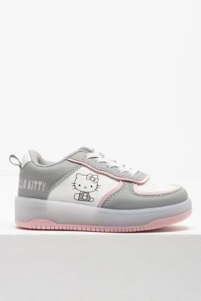 Hello Kitty Light Up Sneaker Grey