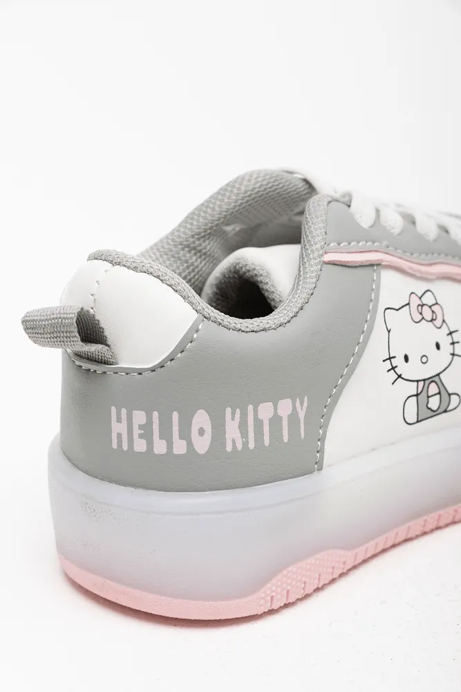 Hello Kitty Light Up Sneaker Grey